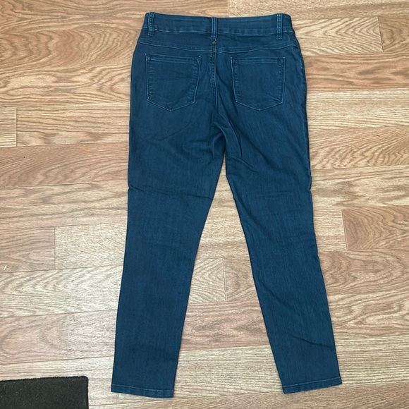 Prana Carlotta Cropped Mid Rise Stretch Skinny Jeans, Size 8 ~ EUC - Picture 6 of 8